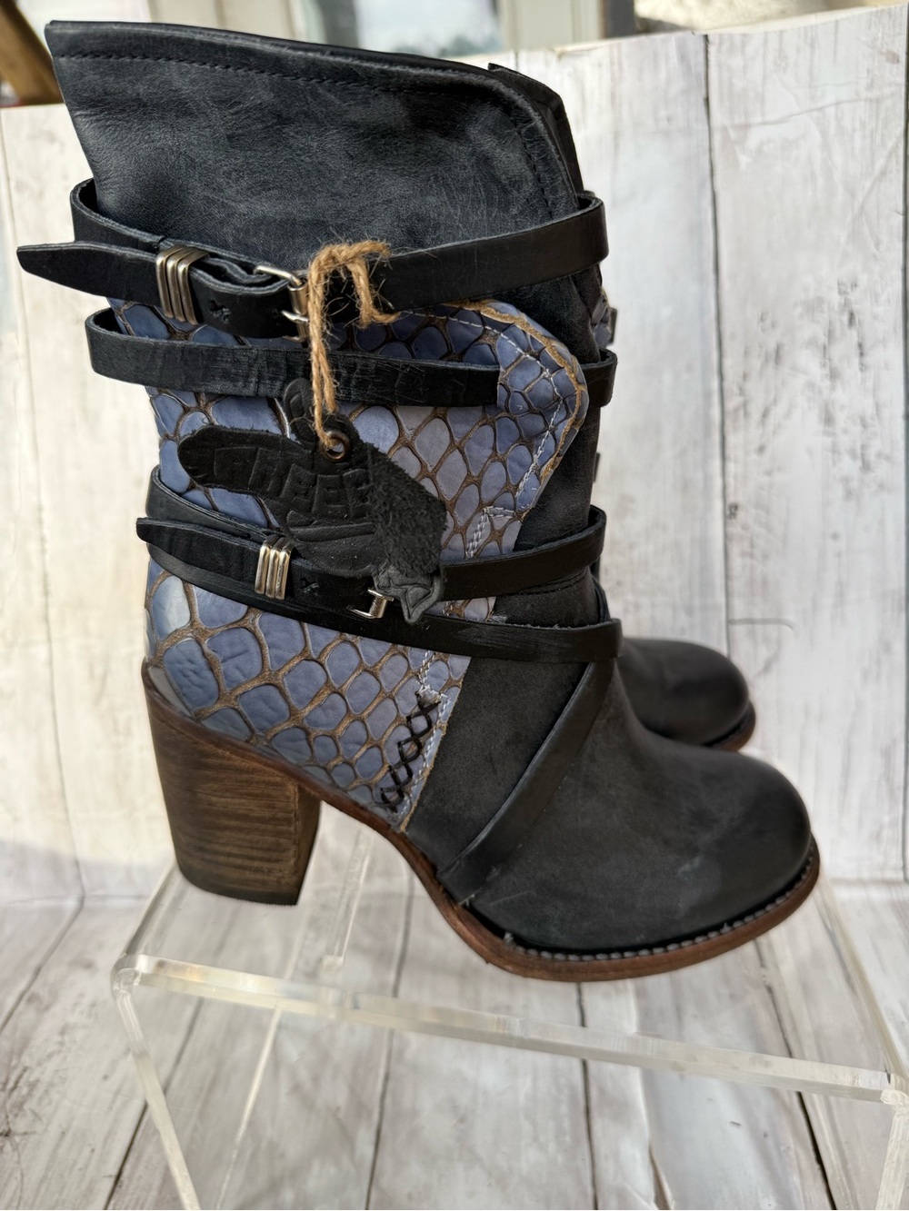 Freebird Baker Boot black Multi Color - Picture 6 of 13